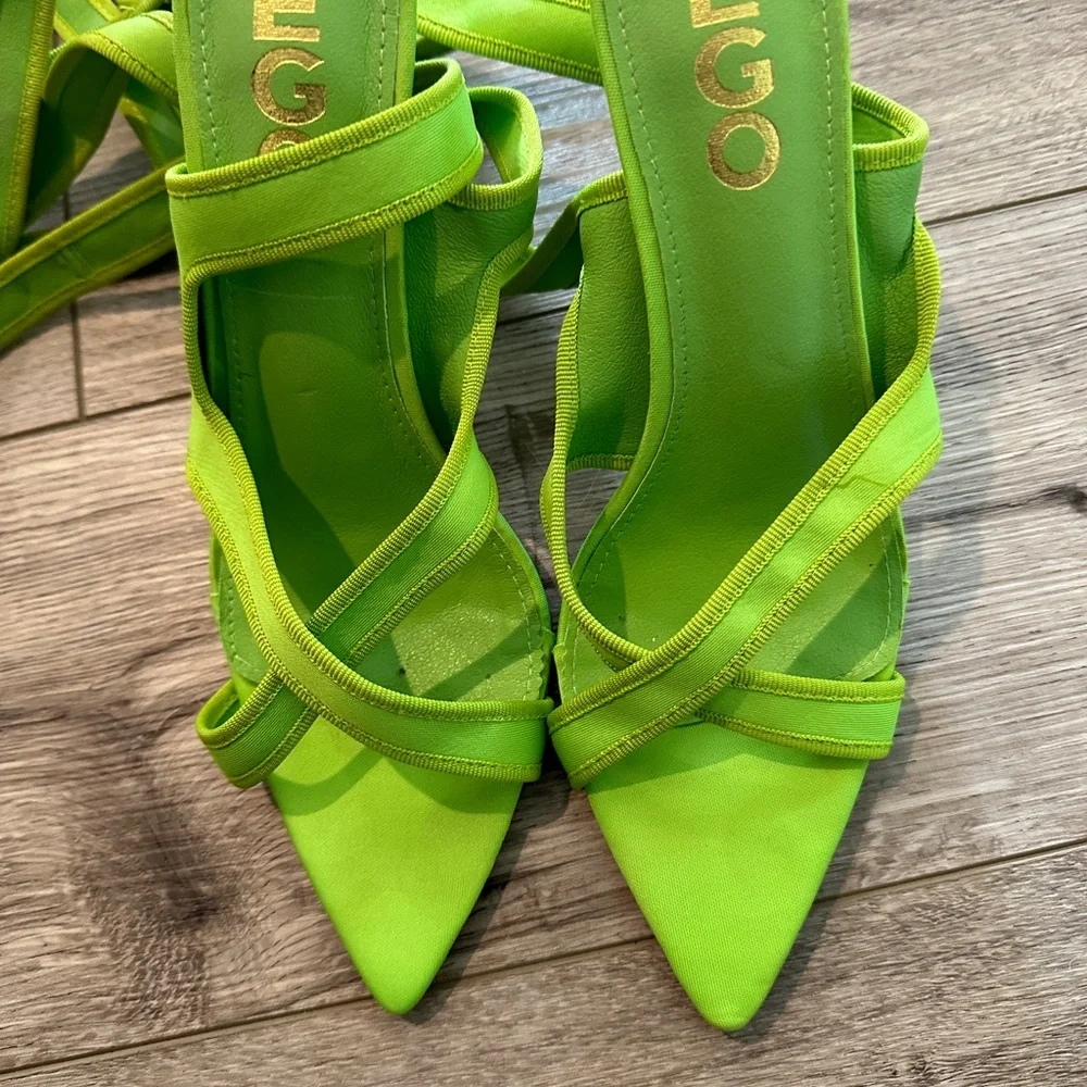 Ego wrap heeled sandals size 9 - Picture 3 of 5